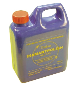 Diamantpolish med vax