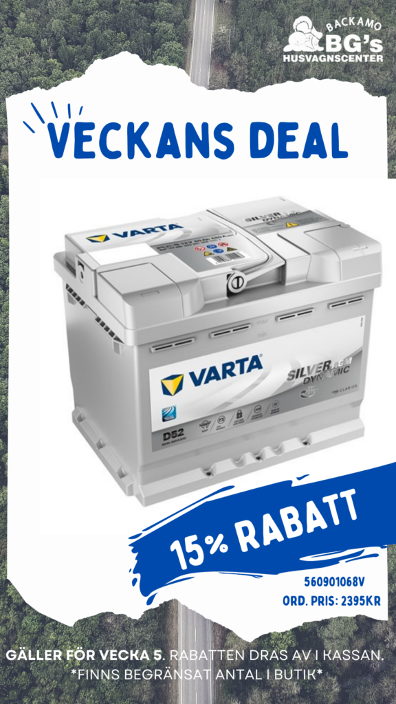Varta AGM Batteri