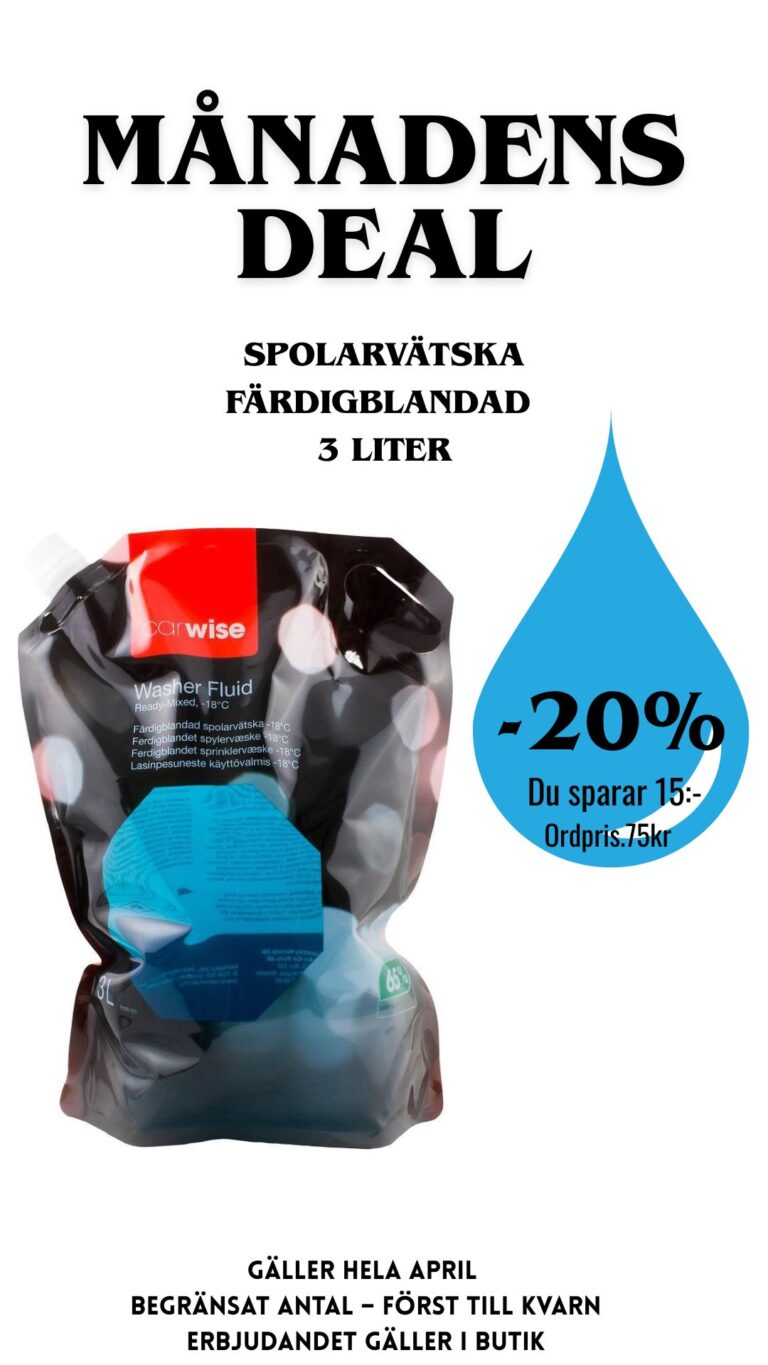 Spolarvätska färdigblandad 3 liter