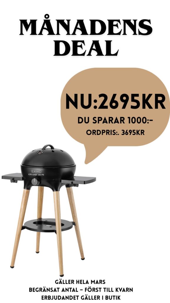 Perfekt grill för campinglivet!