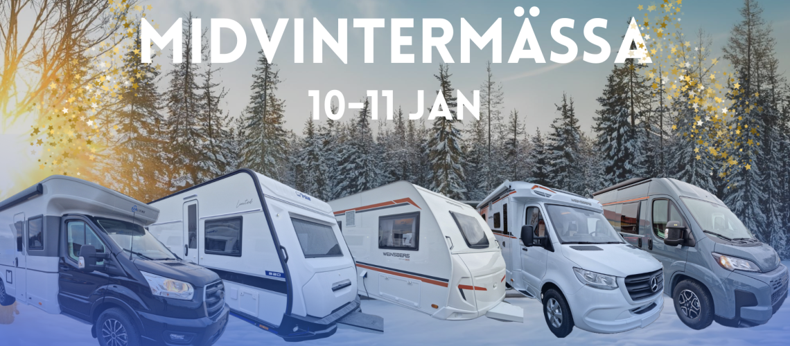 Midvintermässa i Ljungskile Husvagn och Husbil